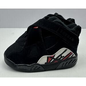 Toddler's Jordan 8 Retro Td "Playoffs" Black Size 5C NO Box 305360-062
